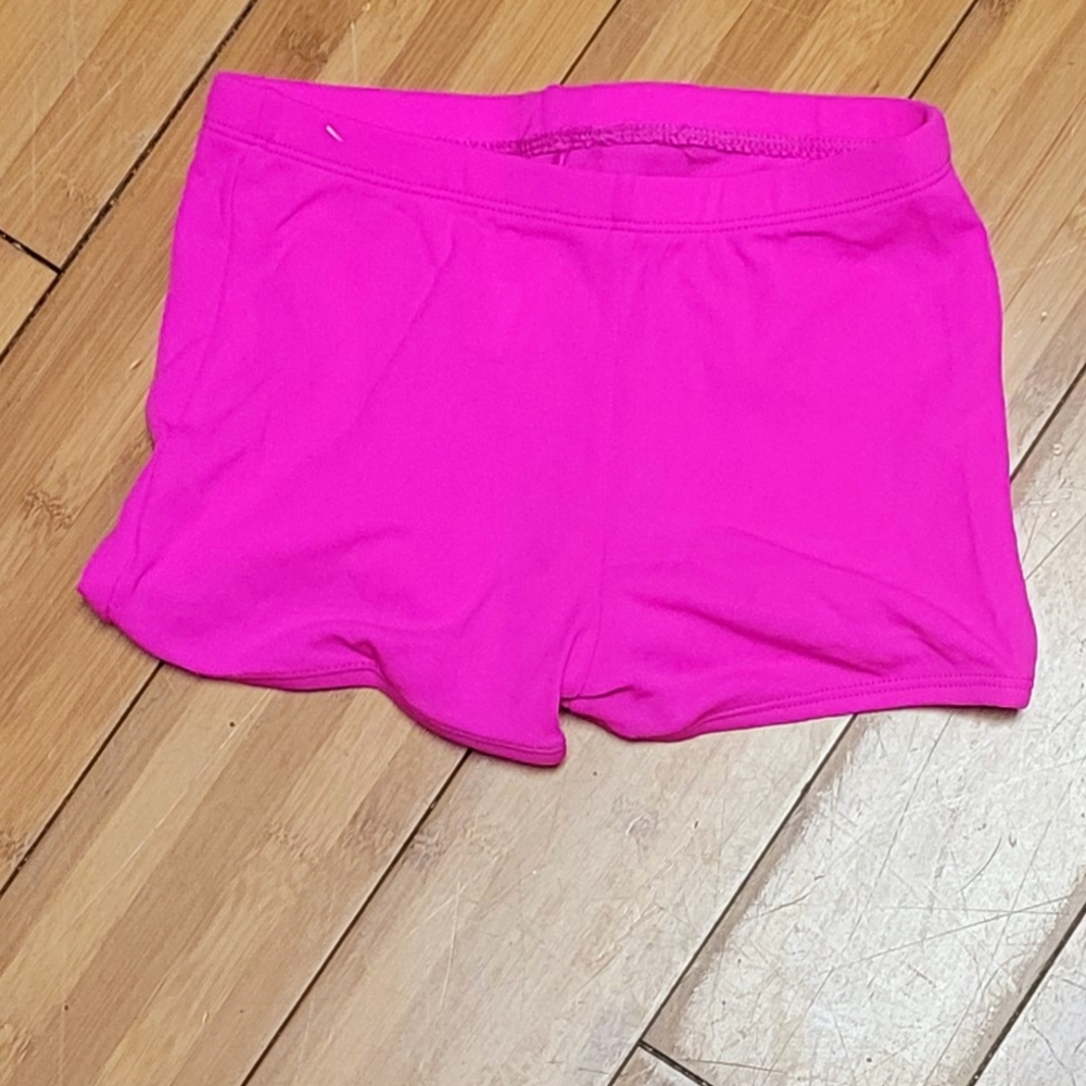 Pink Athletic Shorts with Stretchy Fabric
